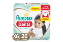 Pañales Pampers Premium Care Pants XG