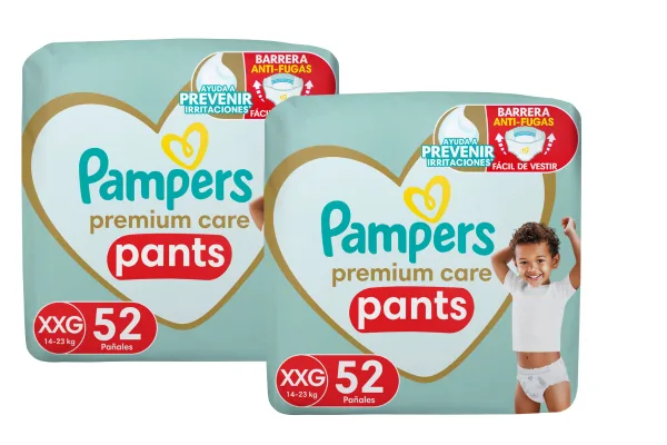 Pañales Pampers Premium Care Pants XXG- 104u