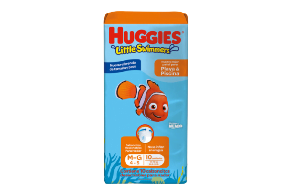 Huggies Little Swimmers Pañales Agua G- 10u - eMamá
