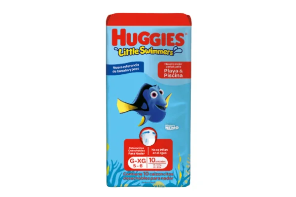 Huggies Little Swimmers Pañales Agua XG- 10u