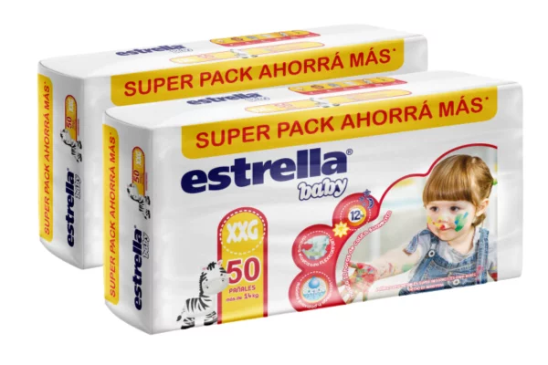 Pañales Estrella Baby XXG- 100u