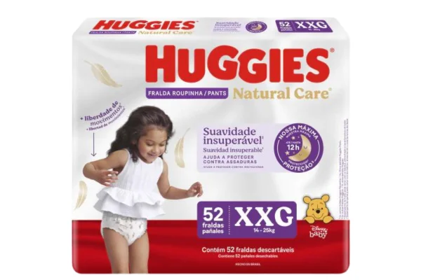 Pañales Huggies Pants Natural Care XXG- 52u