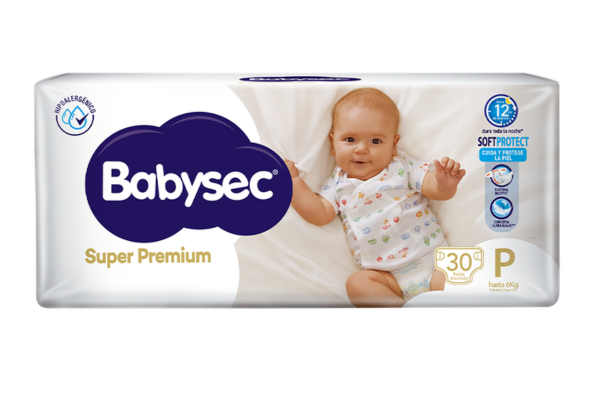 Pañal Babysec Superpremium CH 30un