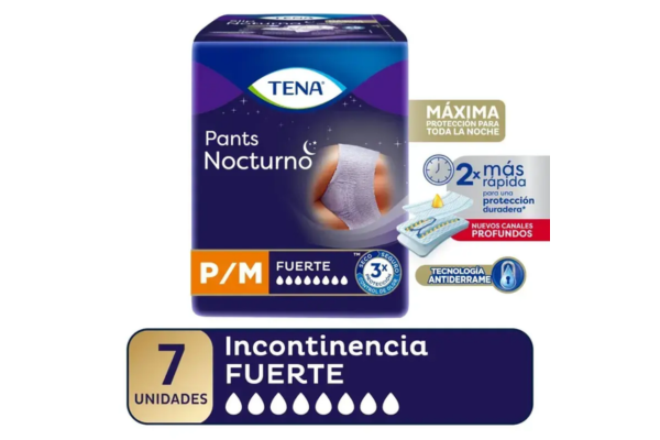 Tena Pants Nocturno Talle P/M x7u
