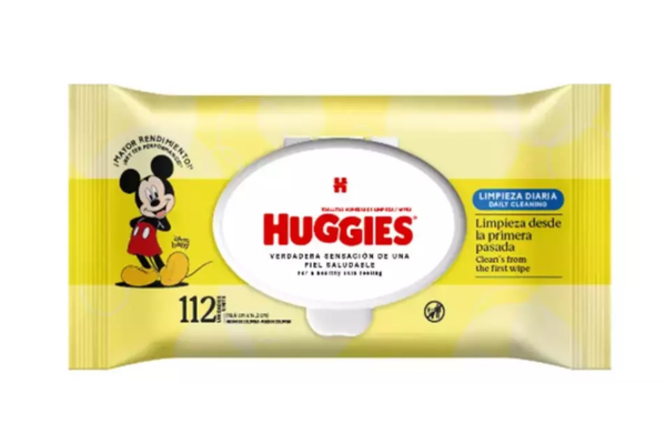 Huggies Toallas Húmedas Limpieza Diaria x 112 un